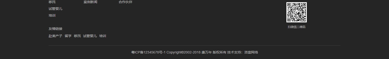 洛壹網絡網站案例