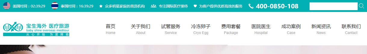 寶生海外頁面設(shè)計效果圖
