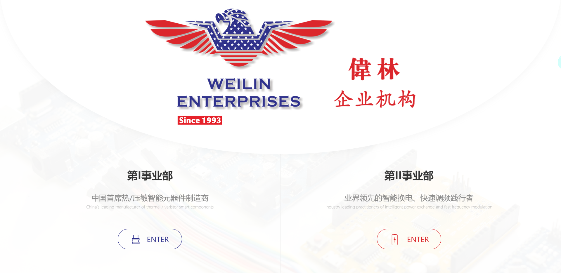 深圳市偉林高科技股份有限公司_電子行業網站_洛壹網絡建站案例